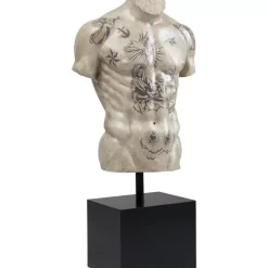 KARE Design Deko Objekt Torso Tattoo- Deko & Geschenkartikel