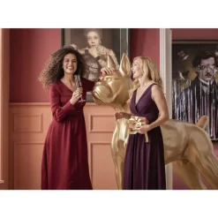 KARE Design Deko Objekt Toto Xl Gold- Deko & Geschenkartikel