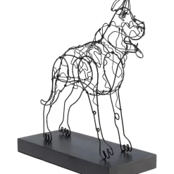 KARE Design Deko Objekt Wire Attack Dog 36Cm- Deko & Geschenkartikel