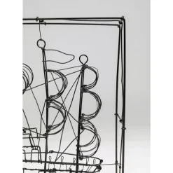 KARE Design Deko Objekt Wire Sail Boat 28Cm- Deko & Geschenkartikel