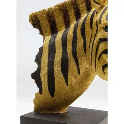 KARE Design Deko Objekt Zebra Gold- Deko & Geschenkartikel