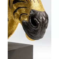KARE Design Deko Objekt Zebra Gold- Deko & Geschenkartikel