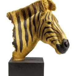 KARE Design Deko Objekt Zebra Gold- Deko & Geschenkartikel