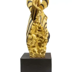 KARE Design Deko Objekt Zebra Gold- Deko & Geschenkartikel