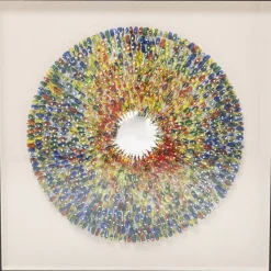 KARE Design Deko Rahmen Colour Explosion 120X120Cm- Bilder