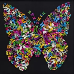 KARE Design Deko Rahmen Farfalla 120X120Cm- Bilder