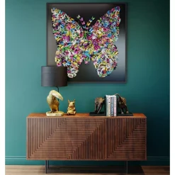 KARE Design Deko Rahmen Farfalla 120X120Cm- Bilder