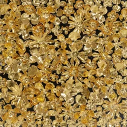 KARE Design Deko Rahmen Gold Flower 60X60Cm- Bilder