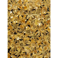 KARE Design Deko Rahmen Gold Flower 80X80Cm- Bilder
