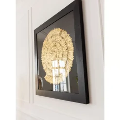 KARE Design Deko Rahmen Golden Snail 120X120Cm- Bilder