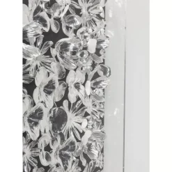 KARE Design Deko Rahmen Silver Flower 100X100Cm- Bilder