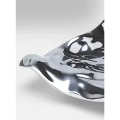 KARE Design Deko Schale Jade Silber 48X22Cm- Deko & Geschenkartikel