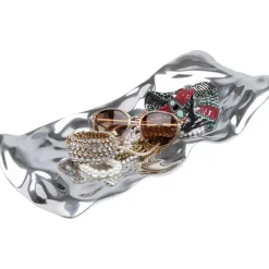 KARE Design Deko Schale Jade Silber 48X22Cm- Deko & Geschenkartikel