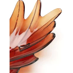 KARE Design Deko Schale Leaf Rot 11Cm- Deko & Geschenkartikel