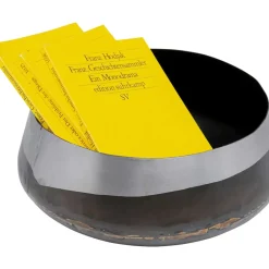 KARE Design Deko Schale Nora Anthrazit O21Cm- Deko & Geschenkartikel