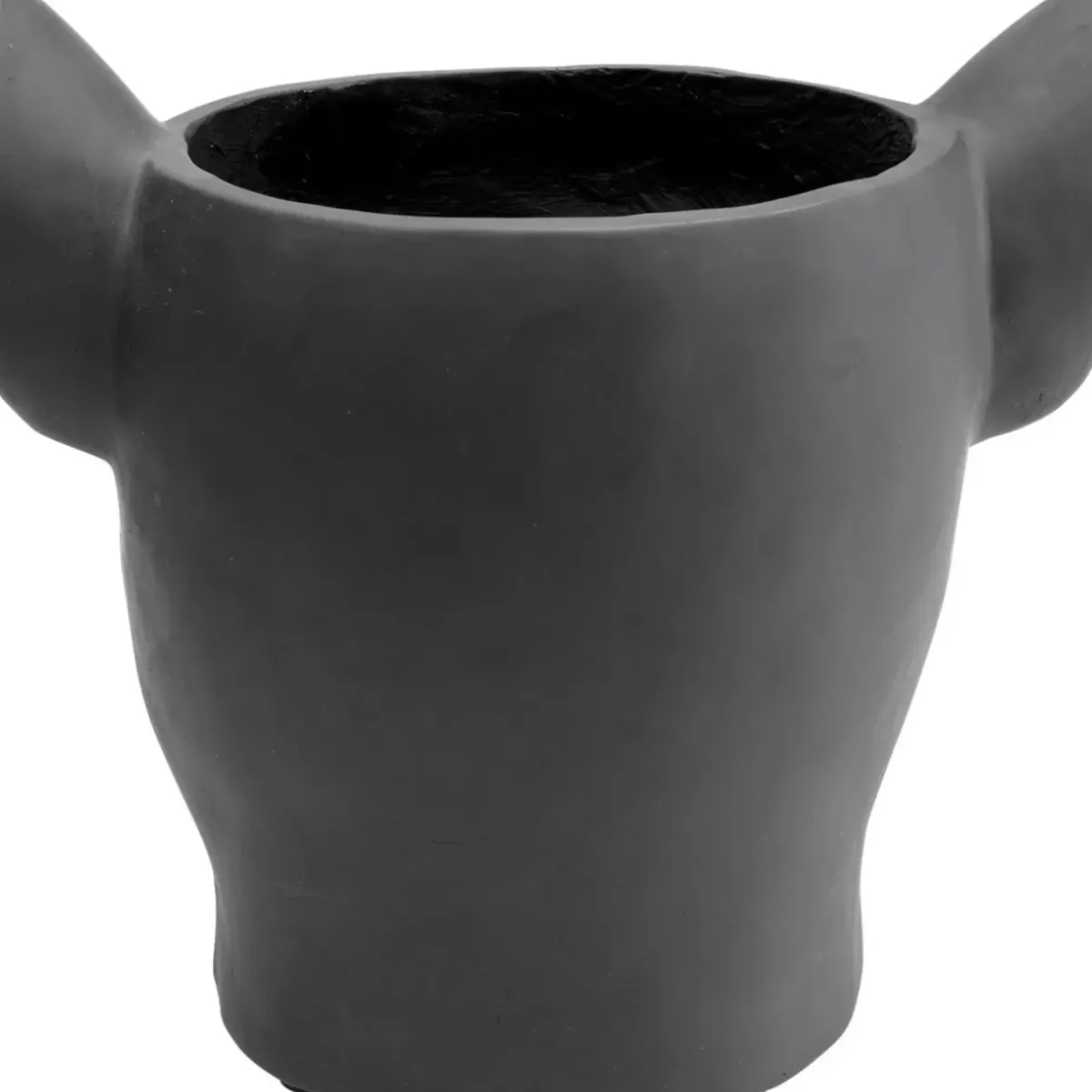 KARE Design Deko Ubertopf Bulldog Schwarz- Aufbewahrung & Ordnung