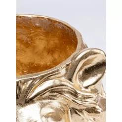 KARE Design Deko Ubertopf Lion Gold- Aufbewahrung & Ordnung