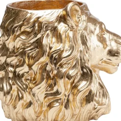 KARE Design Deko Ubertopf Lion Gold- Aufbewahrung & Ordnung