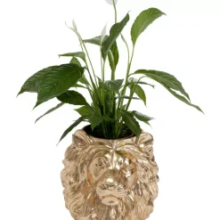 KARE Design Deko Ubertopf Lion Gold- Aufbewahrung & Ordnung