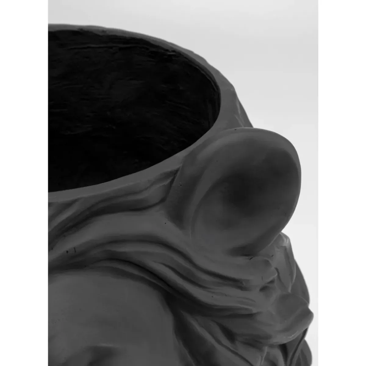 KARE Design Deko Ubertopf Lion Schwarz- Aufbewahrung & Ordnung