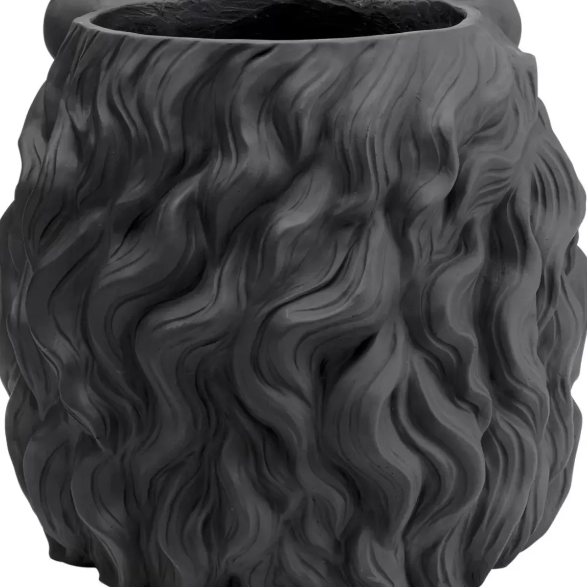 KARE Design Deko Ubertopf Lion Schwarz- Aufbewahrung & Ordnung