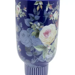 KARE Design Deko Vase Rose Magic Blau 27Cm- Vasen
