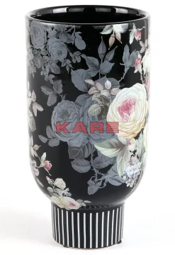 KARE Design Deko Vase Rose Magic Schwarz 27Cm- Vasen