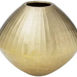 KARE Design Deko Vase Sacramento Carving Champagner Gold 30Cm- Vasen