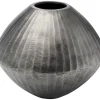 KARE Design Deko Vase Sacramento Carving Silber Antik 30Cm- Vasen
