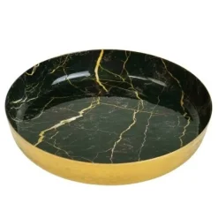 KARE Design Dekoschale Marmoroptik,Eisen- Geschirr & Tischaccessoires
