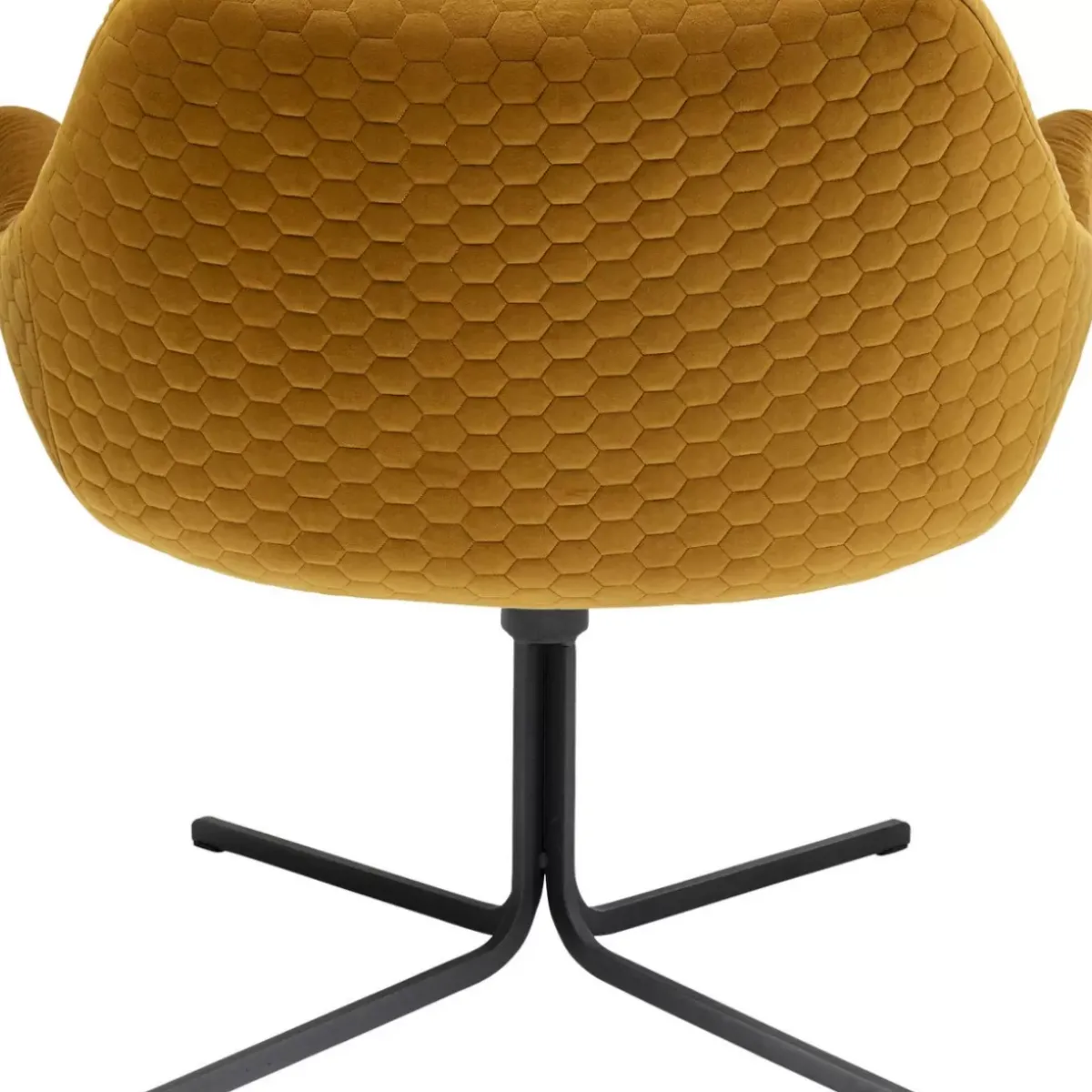 KARE Design Drehsessel Bristol Gelb- Sessel