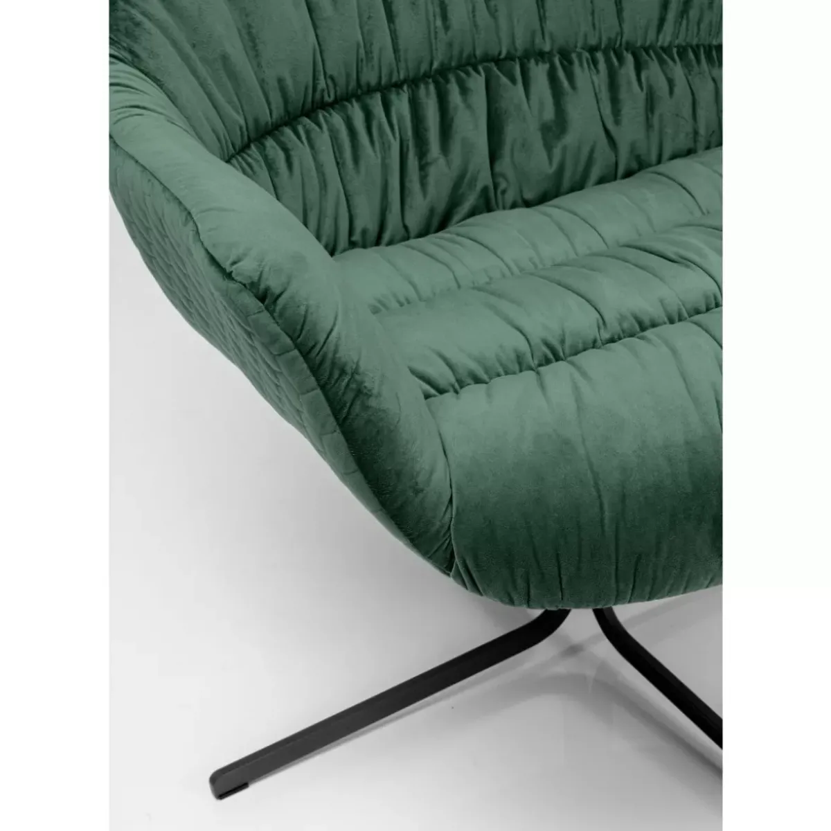 KARE Design Drehsessel Bristol Grun- Sessel