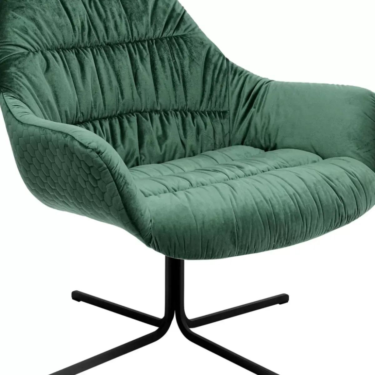 KARE Design Drehsessel Bristol Grun- Sessel