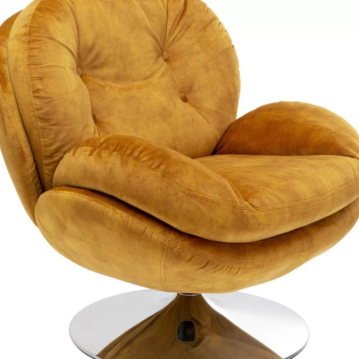 KARE Design Drehsessel Cosy Amber- Sessel