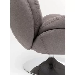 KARE Design Drehsessel Cosy Grau- Sessel