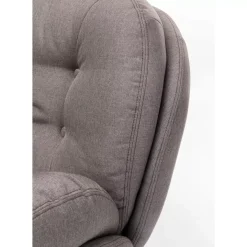 KARE Design Drehsessel Cosy Grau- Sessel