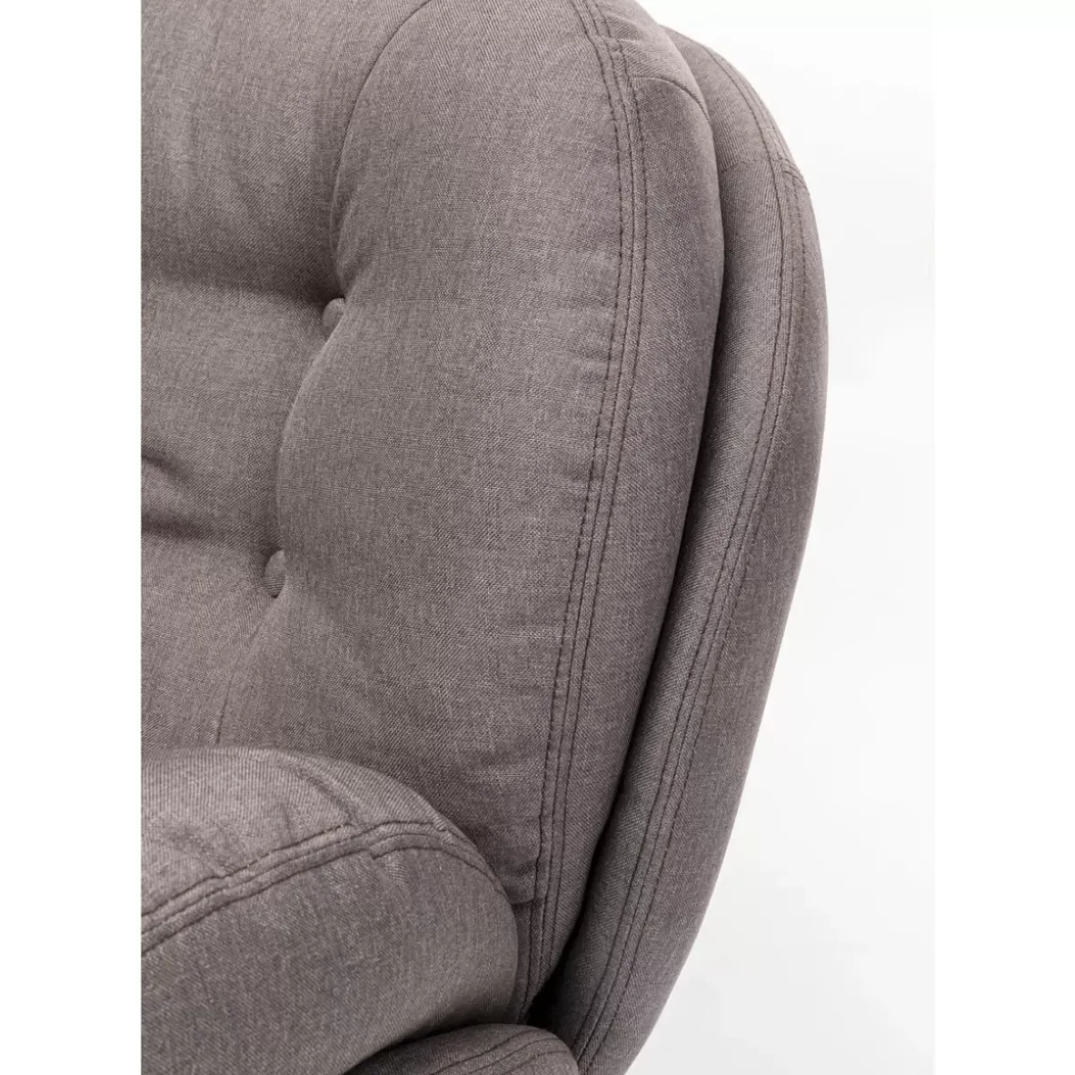 KARE Design Drehsessel Cosy Grau- Sessel