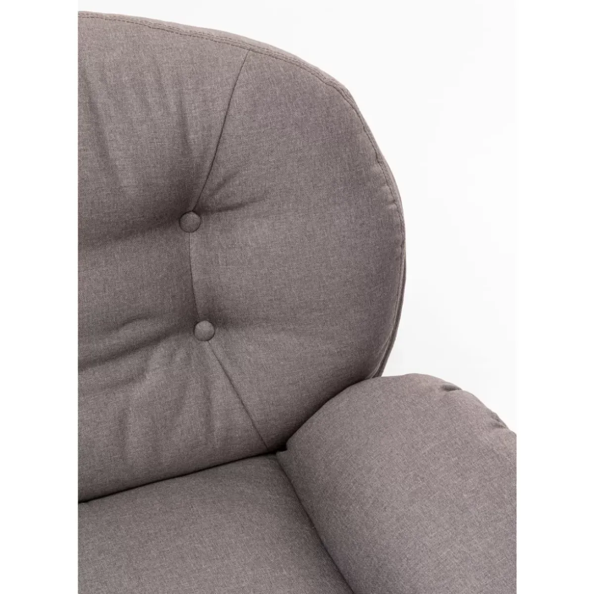 KARE Design Drehsessel Cosy Grau- Sessel