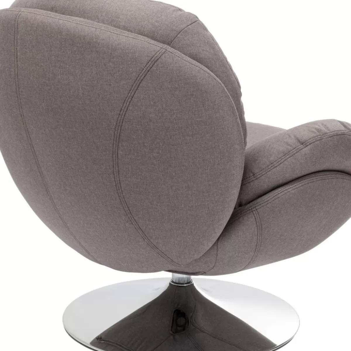 KARE Design Drehsessel Cosy Grau- Sessel