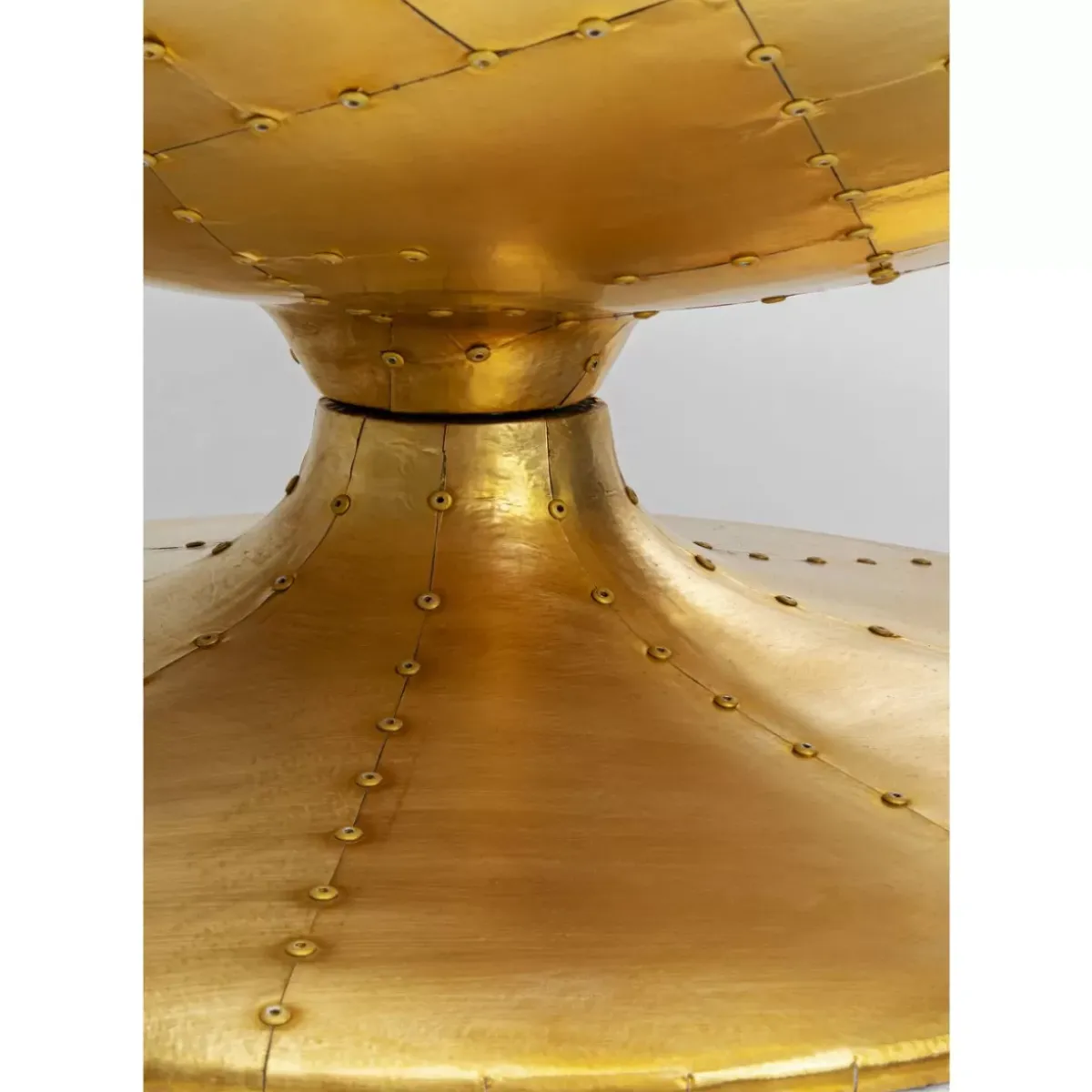 KARE Design Drehsessel Eye Ball Messing- Sessel