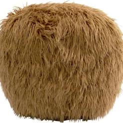 KARE Design Drehsessel Fluffy Beige- Sessel