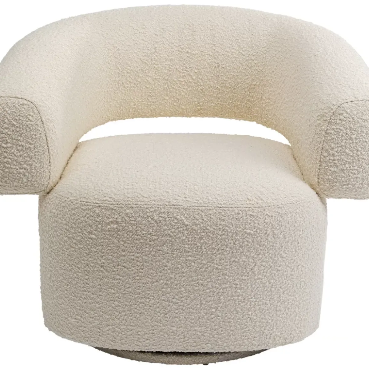 KARE Design Drehsessel Maye Creme- Sessel