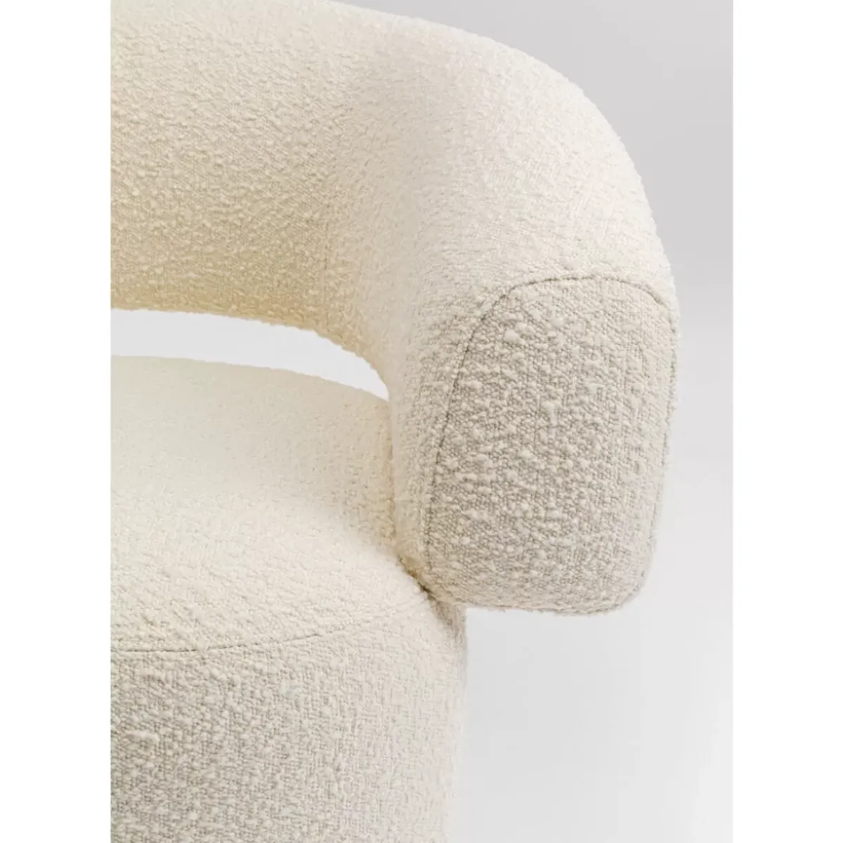 KARE Design Drehsessel Maye Creme- Sessel