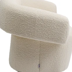 KARE Design Drehsessel Maye Creme- Sessel