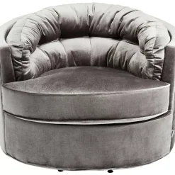 KARE Design Drehsessel Music Hall Grau- Sessel