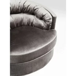 KARE Design Drehsessel Music Hall Grau- Sessel