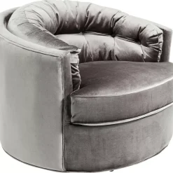 KARE Design Drehsessel Music Hall Grau- Sessel