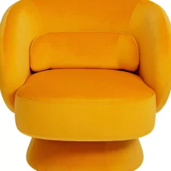 KARE Design Drehsessel Orion Gelb- Sessel
