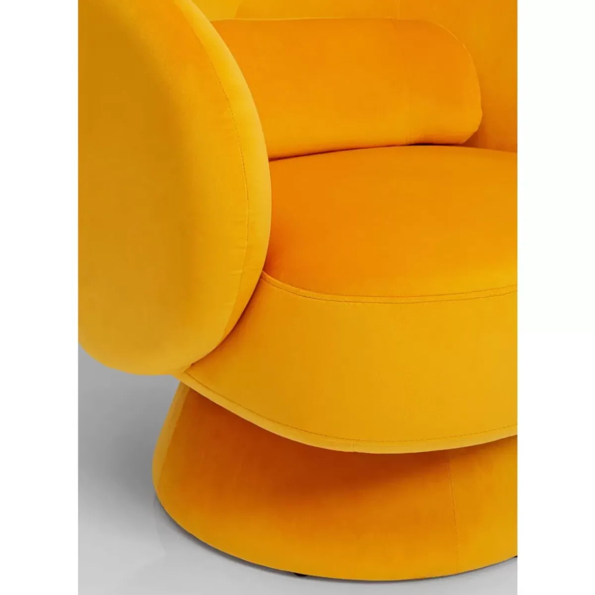 KARE Design Drehsessel Orion Gelb- Sessel