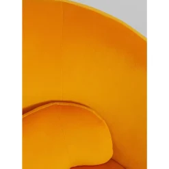 KARE Design Drehsessel Orion Gelb- Sessel